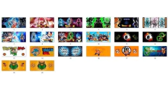 20 Plantillas Sublimación Tazas Dragon Ball #3 - comprar online