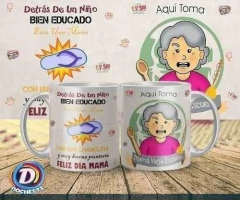 Imagen de Plantillas Para Tazas Día De La Madre