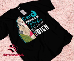 Plantillas Sublimación Poleras Multiuso Shakira + Bizarrap en internet