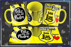 20 Plantillas Sublimación Día Padre Tazas Fútbol Chile 1ra B