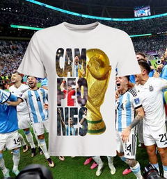 Plantillas Sublimación Poleras Messi Campeón - comprar online