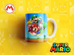 Plantillas Sublimación Tazas Mario Bros en internet