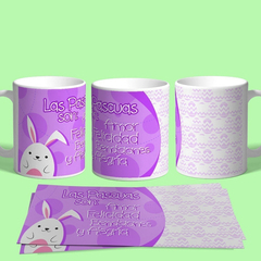 Plantillas Sublimación Tazas - Pascua De Resurrección - tienda online