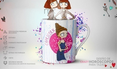 Plantillas Sublimación Tazas - Horóscopo Loco en internet