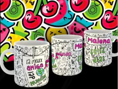 Pack Sublimación Cojines + Tazas - Día Del Amigo - tienda online