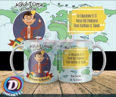Plantillas Para Tazas Día Del Profesor Vol.2 - tienda online