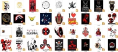 600 Plantillas Multiuso Sublimación Vectores Marvel Comics - PlantillasyVectores