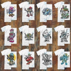 Plantillas Sublimación Vectores Sublimación Retro Cartoon en internet