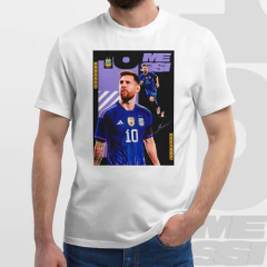 Plantillas Sublimación Poleras Messi Argentina 2022 - PlantillasyVectores