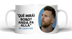 Plantillas Sublimación Tazas Poleras Messi - Que Miras Bobo?