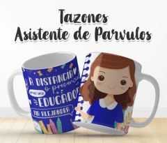Imagen de Plantillas Sublimación Tazas - Asistente Parvulos 3