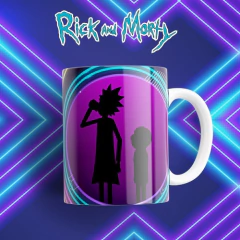 Plantillas Sublimación Tazas Rick Y Morty