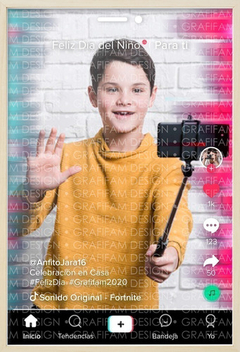 Kit Imprimible Cuadros Día Del Niño Tik Tok | Editable Ppt - tienda online