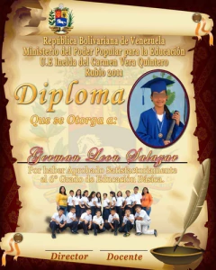 Mega Kit Imprimible 120 Diplomas Media Básica Editable Psd!