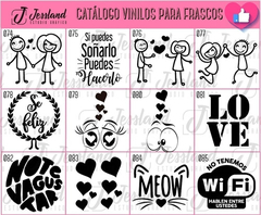 85 Plantillas Vectores Vinilo Frases Tazas Frascos | Eps - PlantillasyVectores