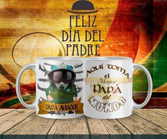 Plantillas Sublimación Tazas - Día Del Padre Profesiones #1 - PlantillasyVectores