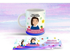 Imagen de Plantillas Sublimación Tazas - Técnico Párvulos | Educadoras