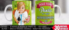 Plantillas Sublimación Tazas - Profesiones Medicas + Regalo! en internet