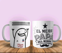 Plantillas Sublimación Tazas - Flork Día Del Padre Vol.4