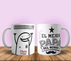 Plantillas Sublimación Tazas - Flork Día Del Padre Vol.4