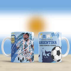 Plantillas Sublimación Tazas Argentina Qatar 2 - comprar online