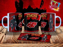 Plantillas Sublimación Tazas | Naruto Akatsuki