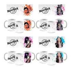 Imagen de 21 Plantillas Para Sublimar Tazas - Hard Rock
