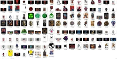 600 Plantillas Multiuso Sublimación Vectores Marvel Comics - comprar online