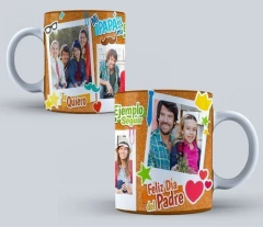 15 Plantillas Sublimación Tazas | Papá Fotos Collage en internet