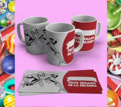 20 Plantillas Sublimación Tazas Infantiles Para Pintar #3 - PlantillasyVectores