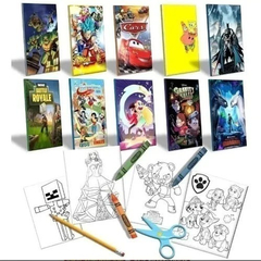 3x1 Kit Imprimible Libros Colorear + Dibujos + Actividades - tienda online