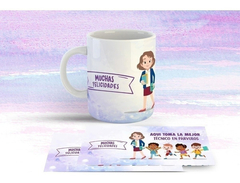 Plantillas Sublimación Tazas - Técnico Párvulos | Educadoras - tienda online