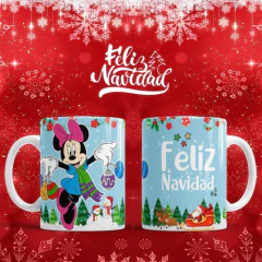 Imagen de Plantillas Sublimación Tazas Mickey Navidad