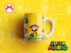 Plantillas Sublimación Tazas Mario Bros - tienda online