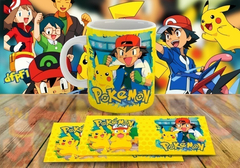 15 Plantillas Sublimación Tazas - Pokemon - comprar online