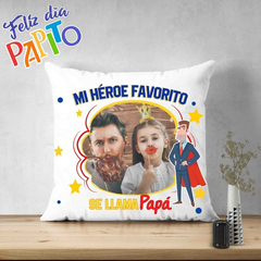 Plantillas Sublimación Cojines Padre Feliz Día Papito