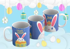 Plantillas Tazas Conejo De Pascua - tienda online