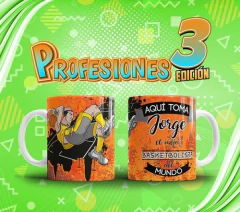 Plantillas Sublimar Tazas - Profesiones El Mejor Vol.3 - tienda online