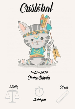 Kit Imprimible Cuadros Nacimiento | 30 Diseños Editables Ppt - tienda online