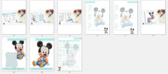 Cuaderno Pediátrico Kit Imprimible | Mickey Mouse en internet