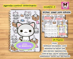 Imagen de Kit Imprimible Control Veterinario Mascotas Vol.2 | Editable