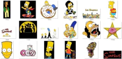 Imagen de +300 Vectores Plantillas Multiuso Los Simpsons Sublimación
