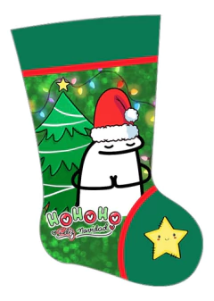 12 Plantillas Sublimación Botas Flork Navidad