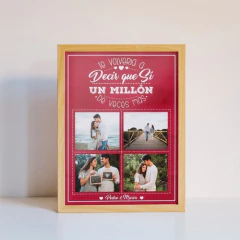 Kit Imprimible Cuadros Día Del Amor | Editables Psd - comprar online