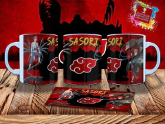 Plantillas Sublimación Tazas | Naruto Akatsuki - comprar online