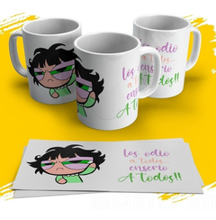 Plantillas Sublimación Tazas Los Odio A Todos.. En Serio - PlantillasyVectores