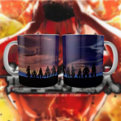 14 Plantillas Sublimación Tazas | Ataque A Los Titanes