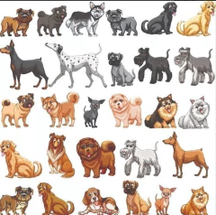 Plantillas Sublimación Tazas - Mascotas Perros Cachorros - comprar online