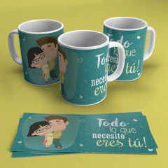 Plantillas Sublimación Tazas - Día Del Amor Pack #1 - PlantillasyVectores
