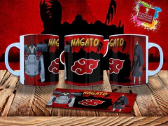 Plantillas Sublimación Tazas | Naruto Akatsuki